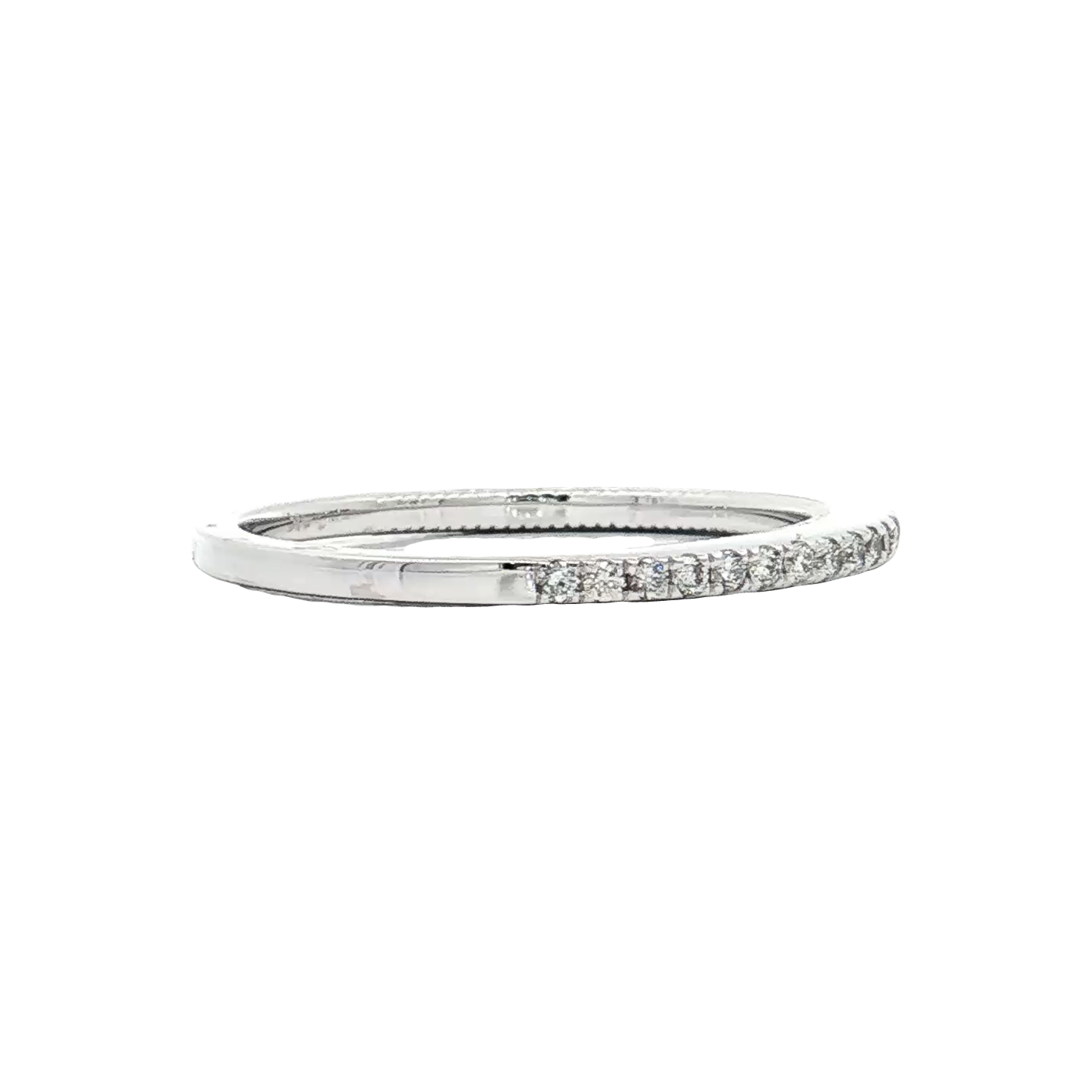 White Gold Diamond Wedding Band