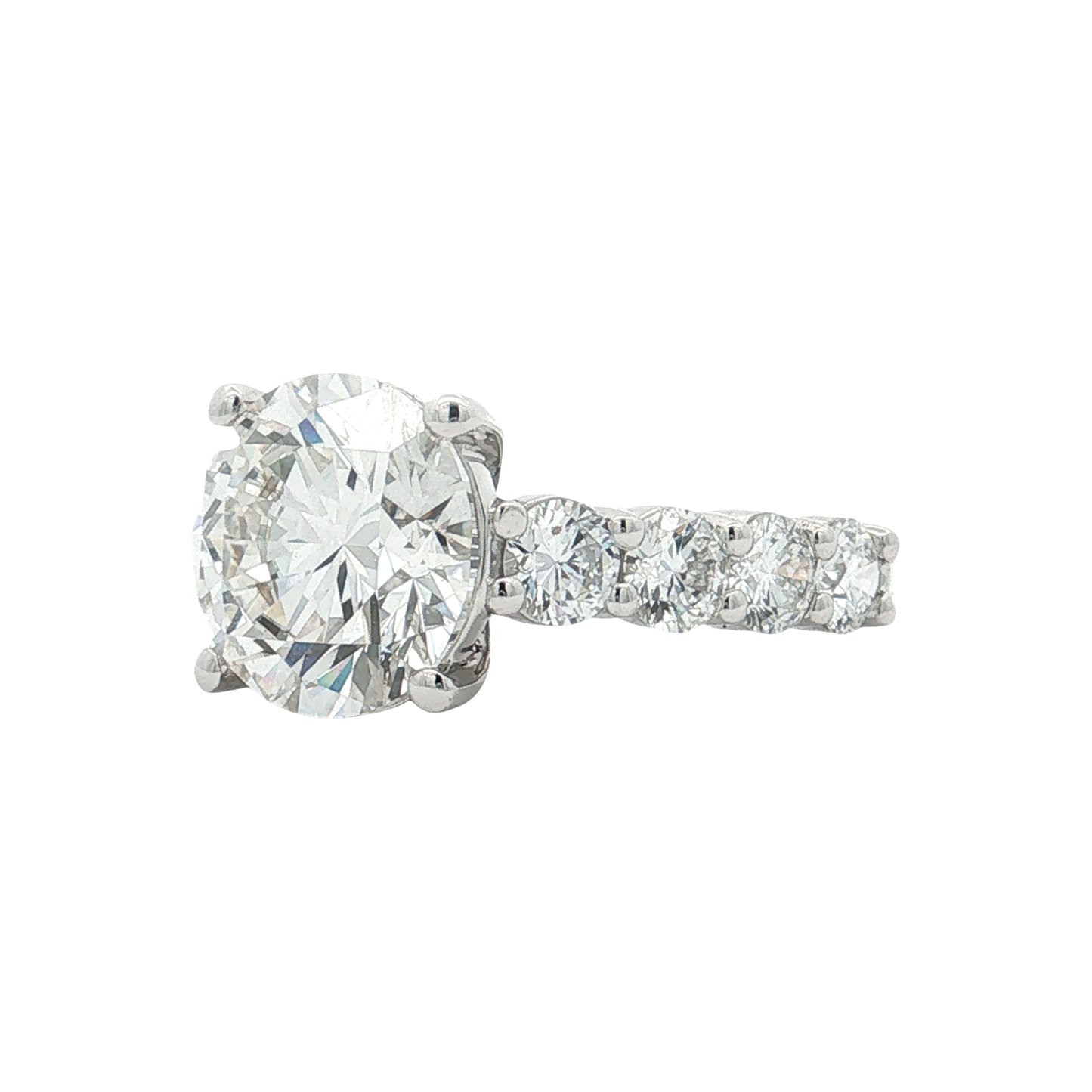 White Gold Lab-Diamond Ring