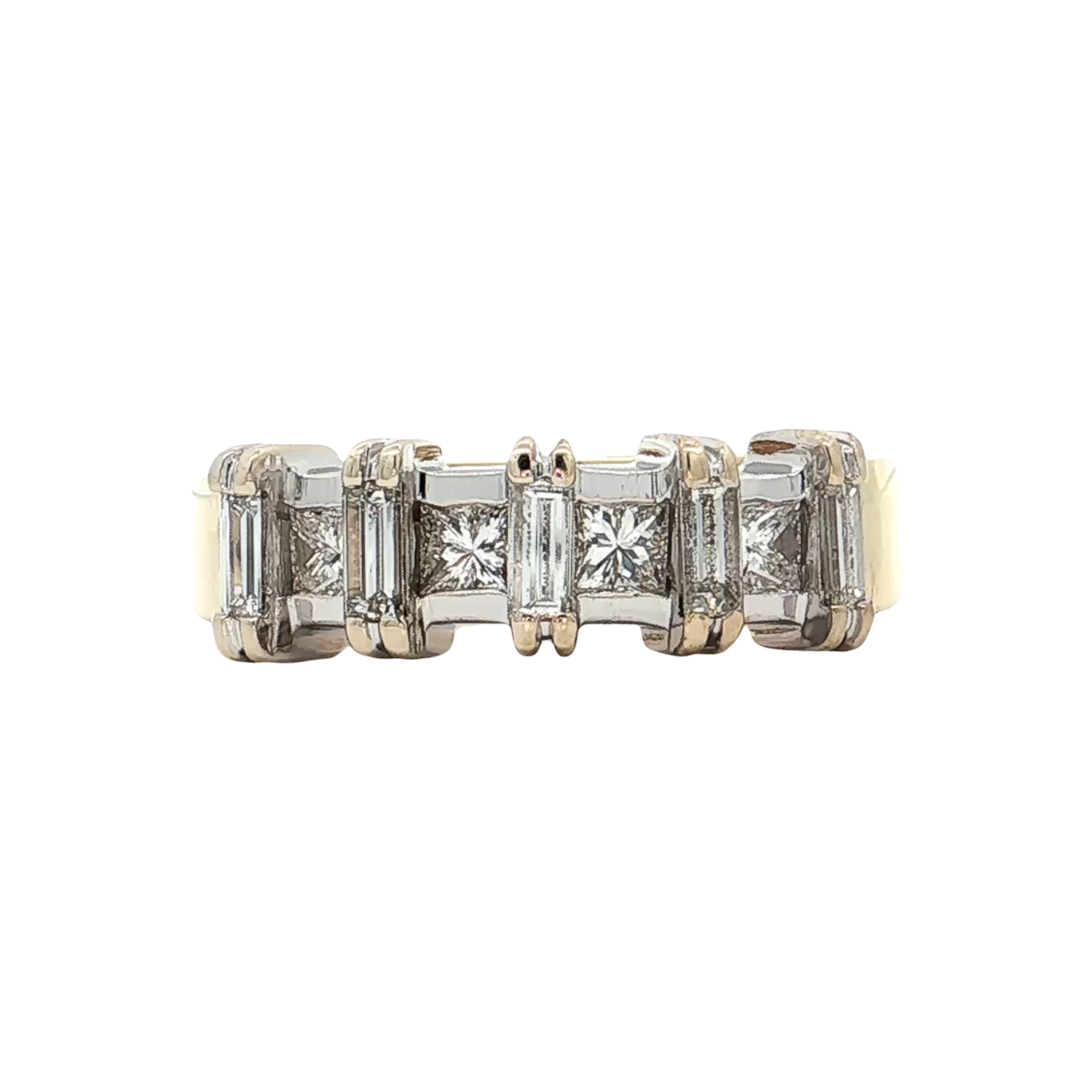 Yellow Gold Diamond Fashion Ring