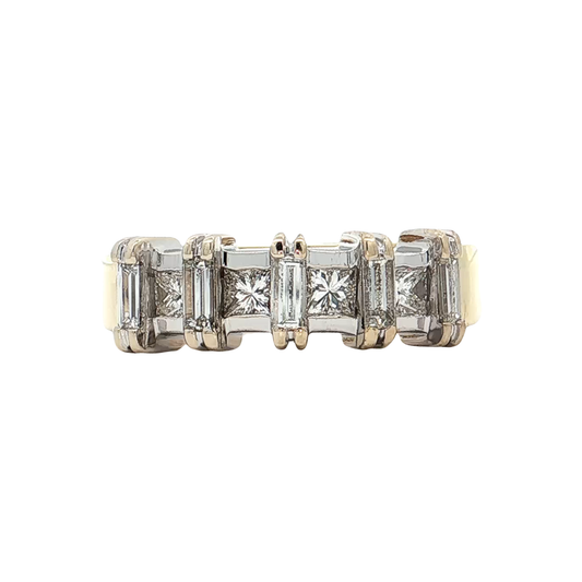 Yellow Gold Diamond Fashion Ring