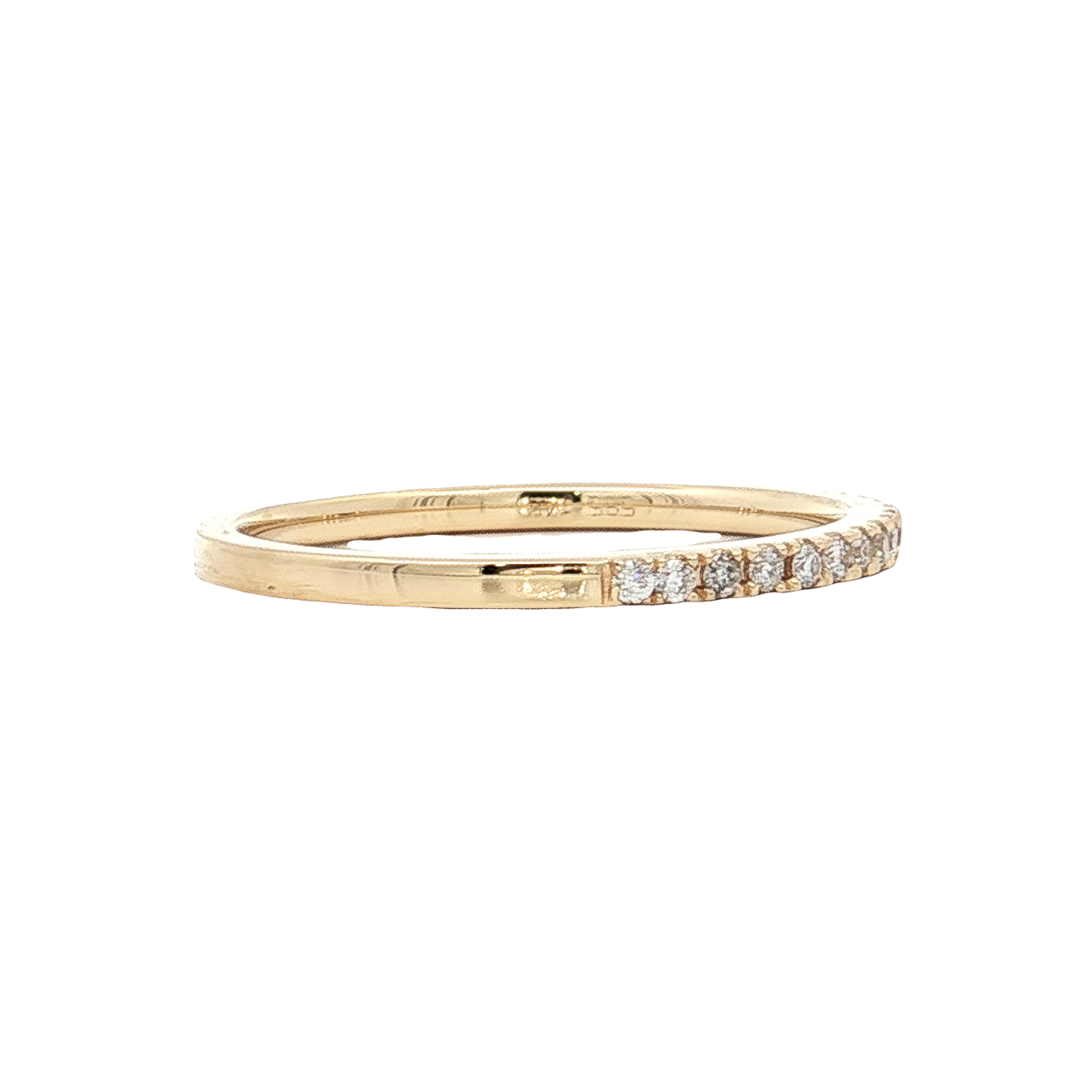 Yellow Gold Diamond Wedding Band