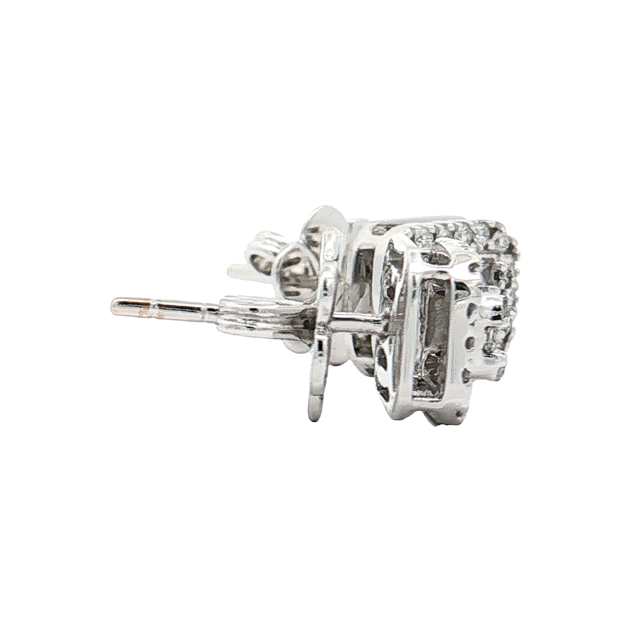 White Gold Diamond Studs