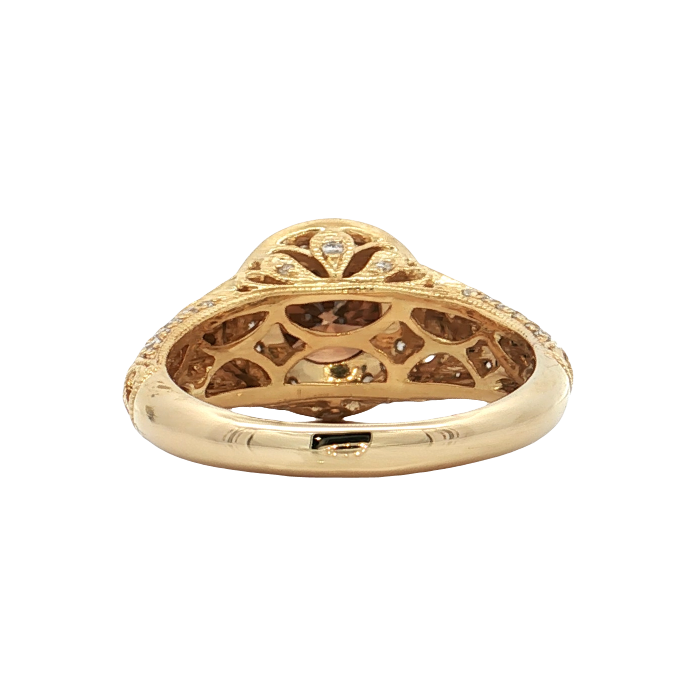 Yellow Gold Diamond Bridal Ring