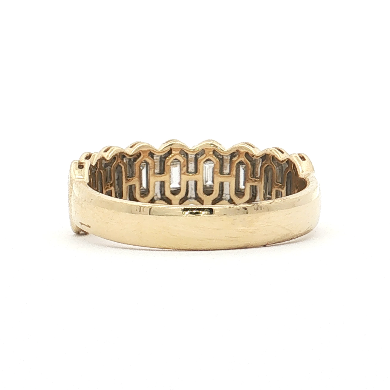Yellow Gold Diamond Wedding Band