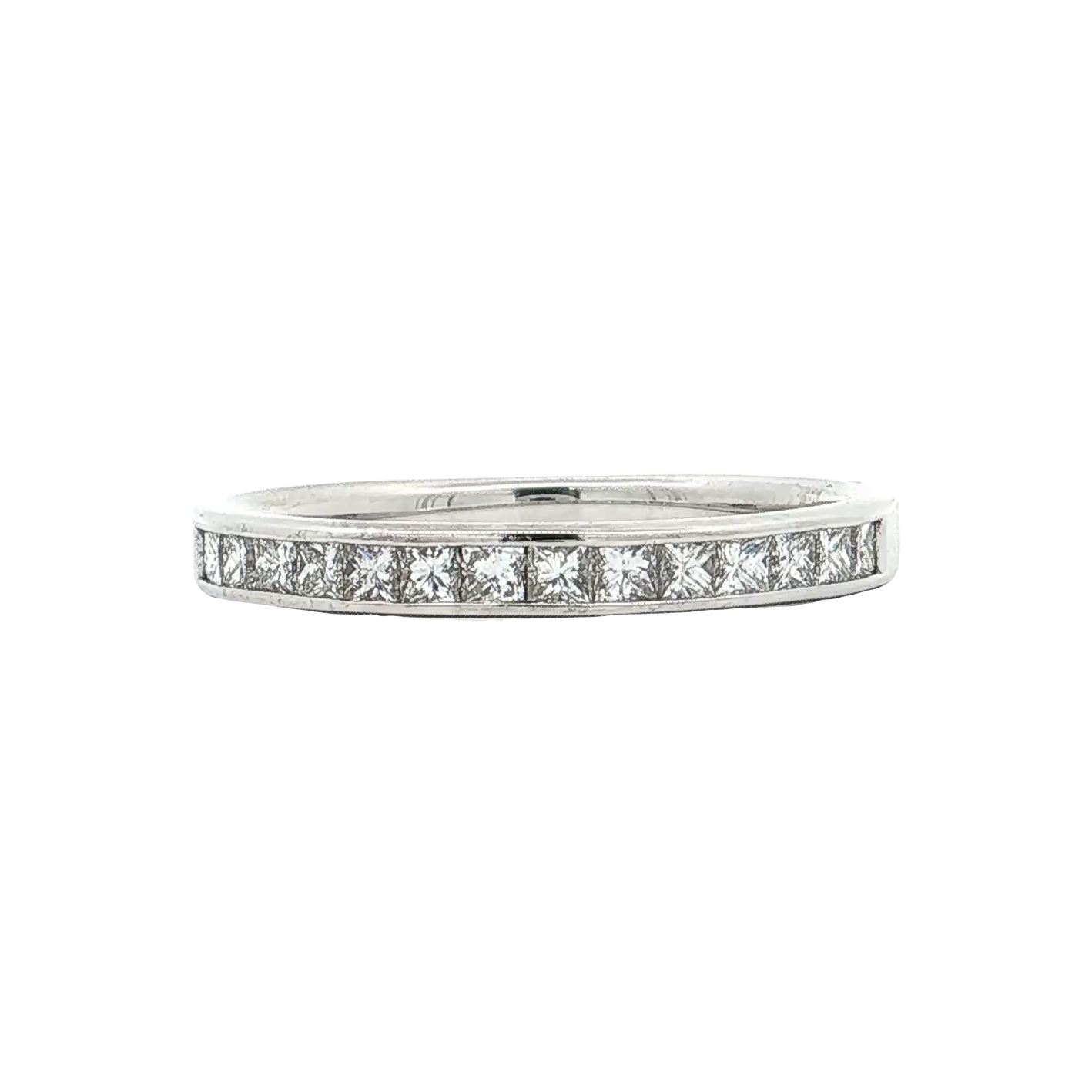 White Gold Diamond Wedding Band