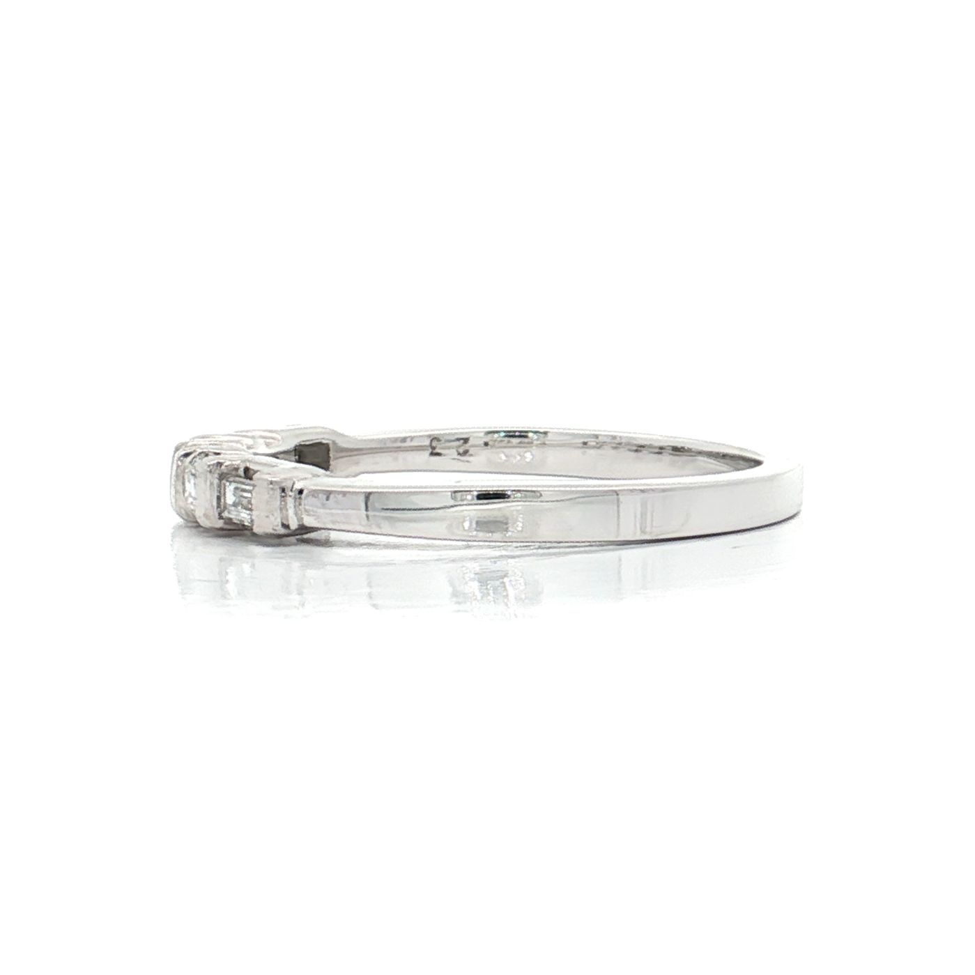 White Gold Diamond Wedding Band