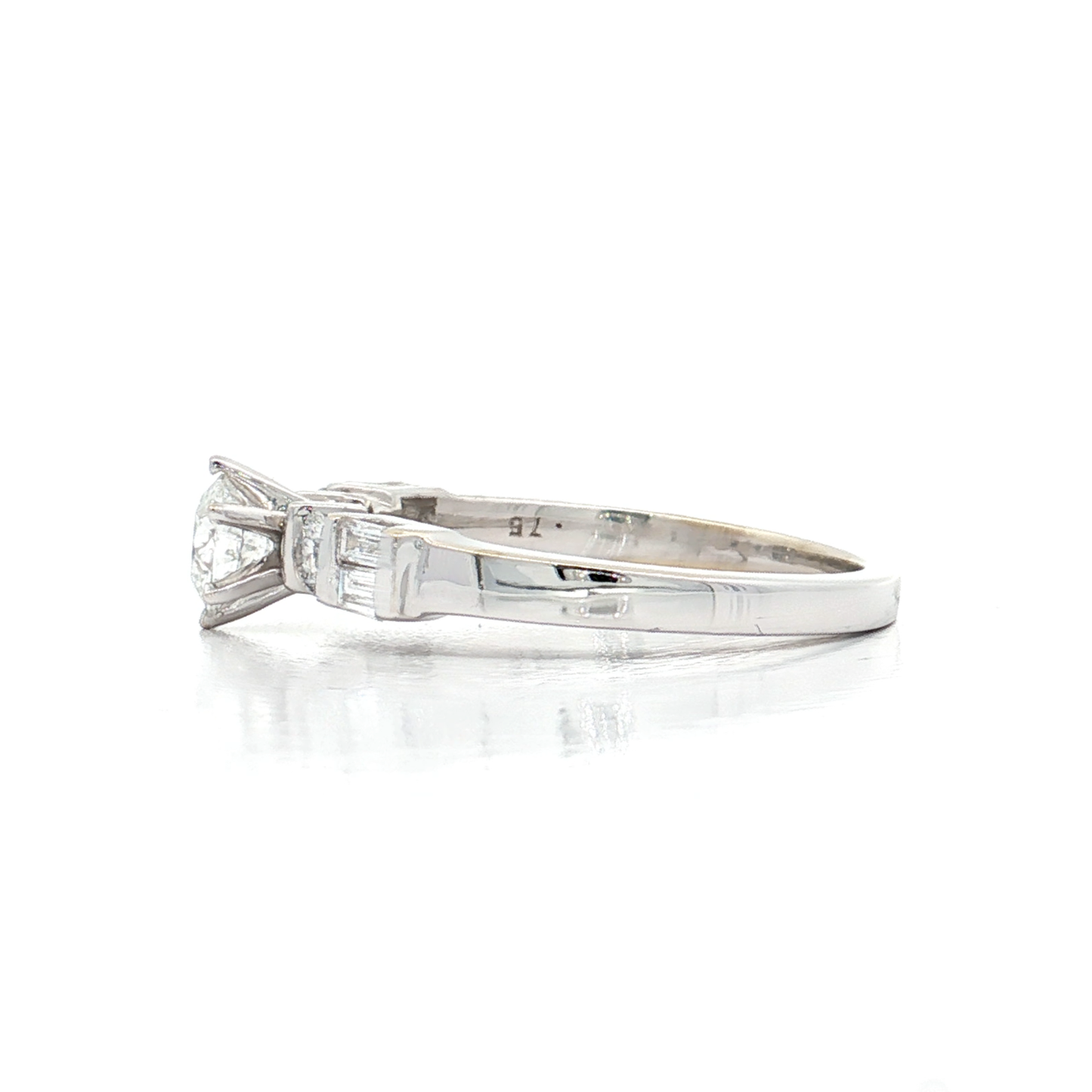 White Gold Diamond Bridal Ring