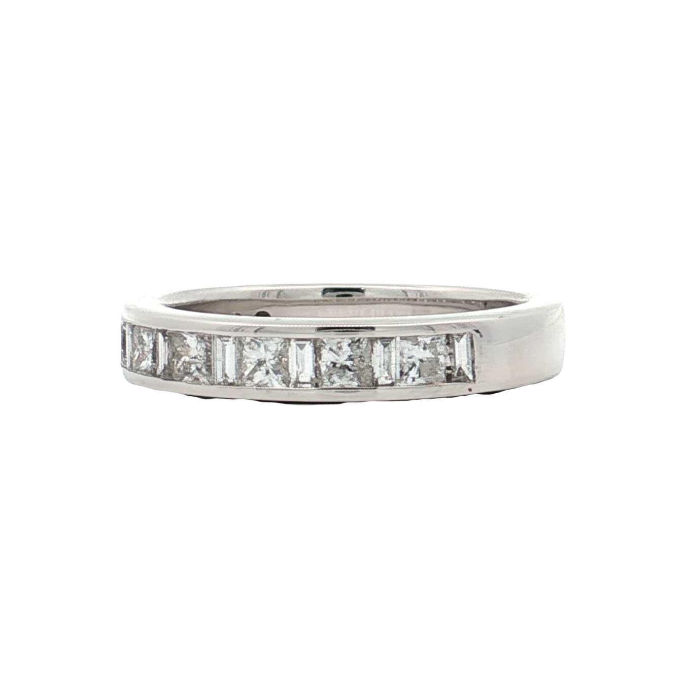 White Gold Diamond Wedding Band