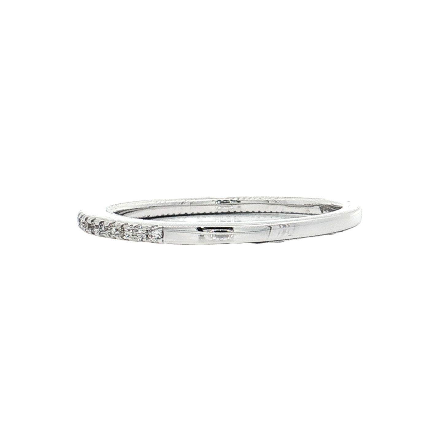 White Gold Diamond Wedding Band