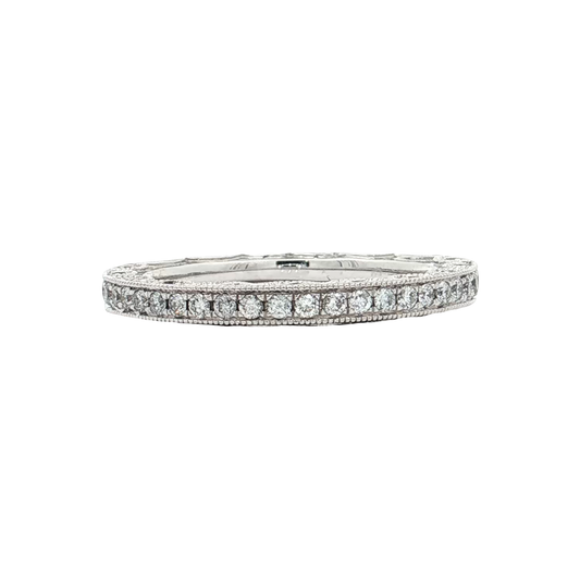 White Gold Diamond Wedding Band