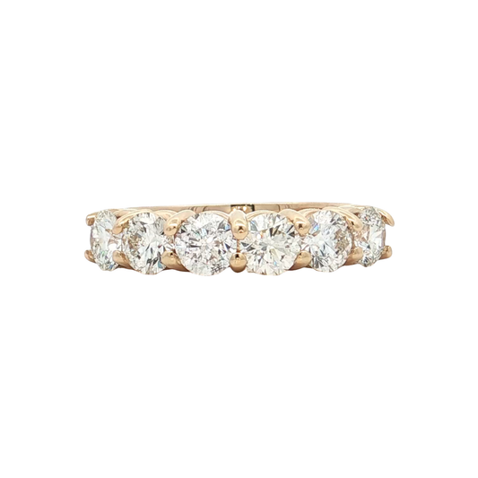 Yellow Gold Diamond Wedding Band