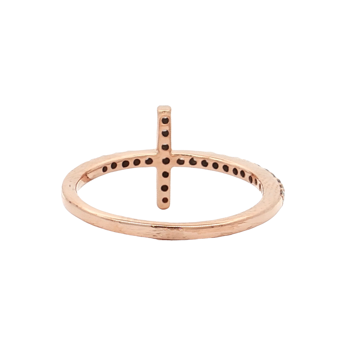 Rose Gold Diamond Fashion Ring