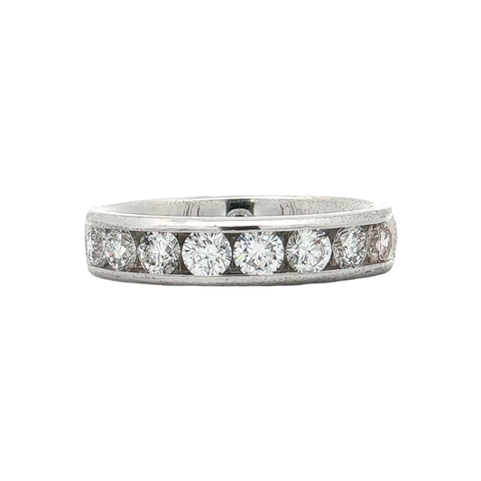White Gold Diamond Wedding Band