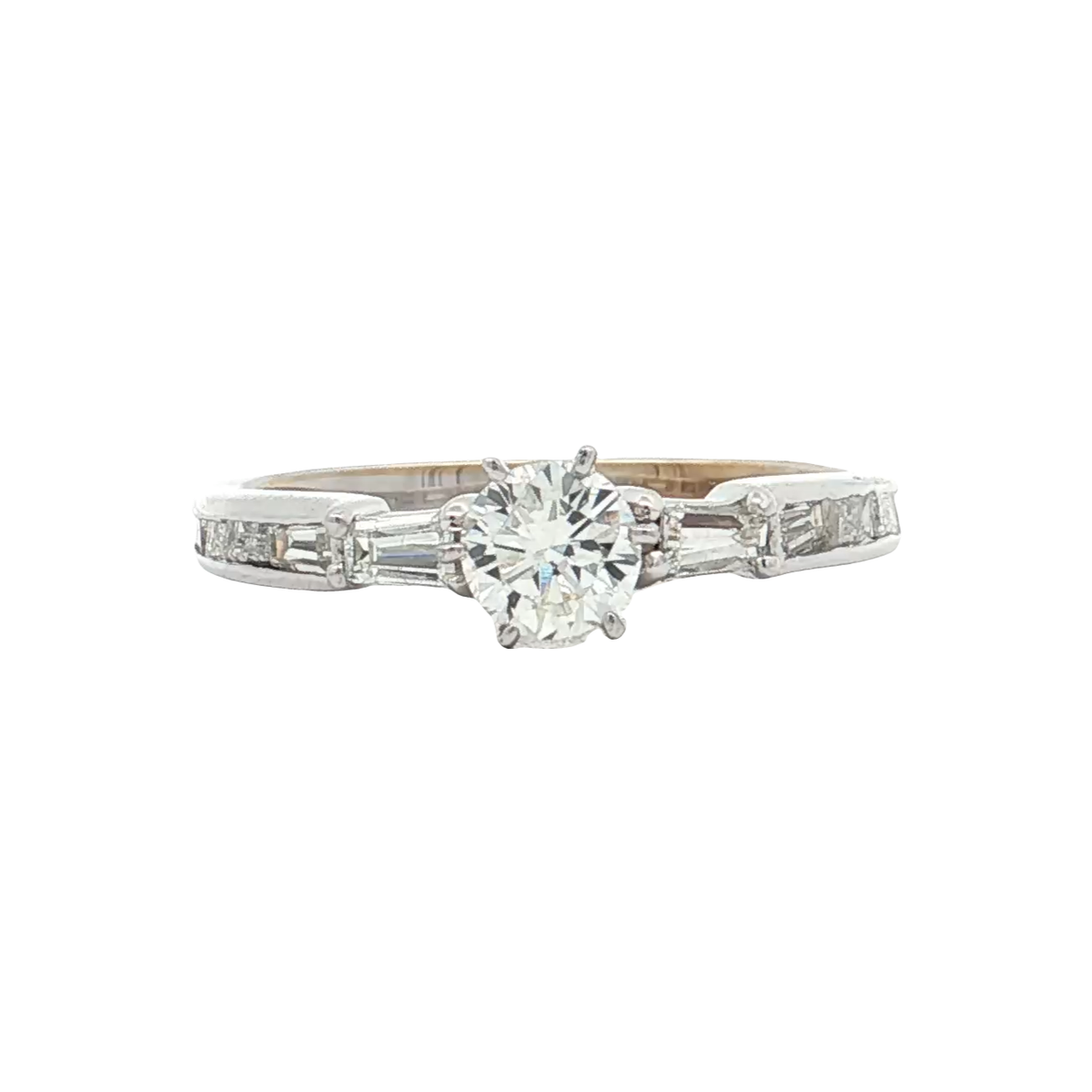 White Gold Diamond Bridal Ring