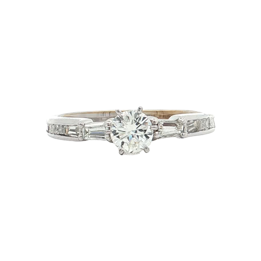White Gold Diamond Bridal Ring