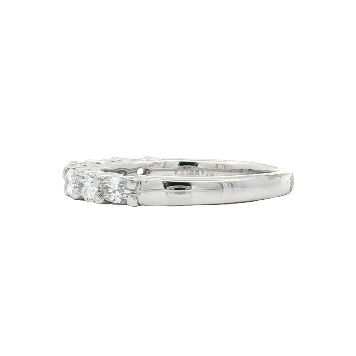 White Gold Diamond Wedding Band