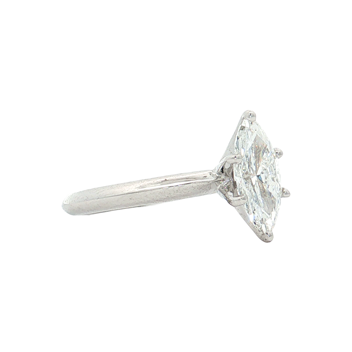 White Gold Lab-Diamond Ring