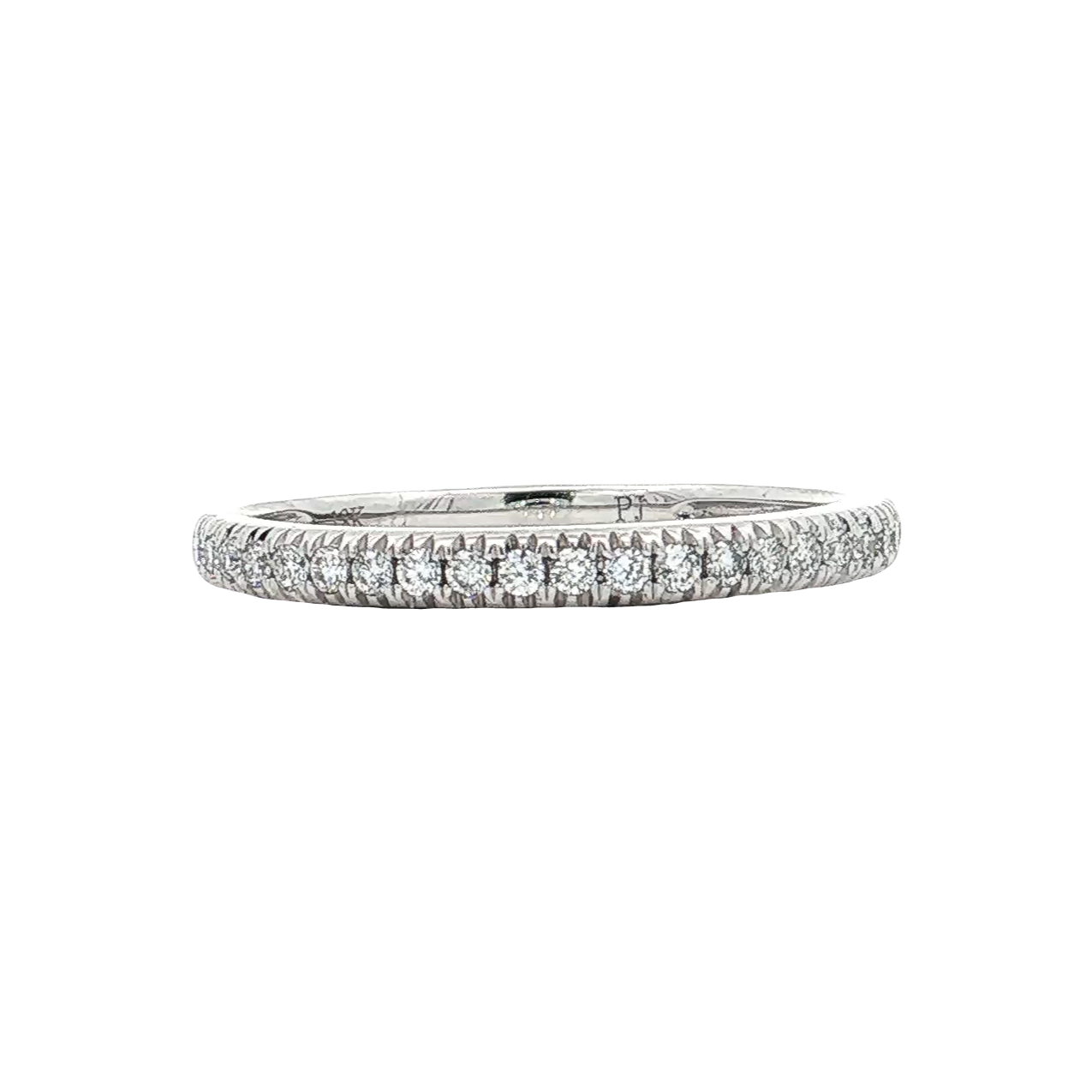 White Gold Diamond Wedding Band