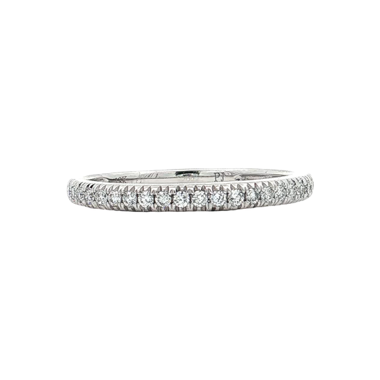 White Gold Diamond Wedding Band