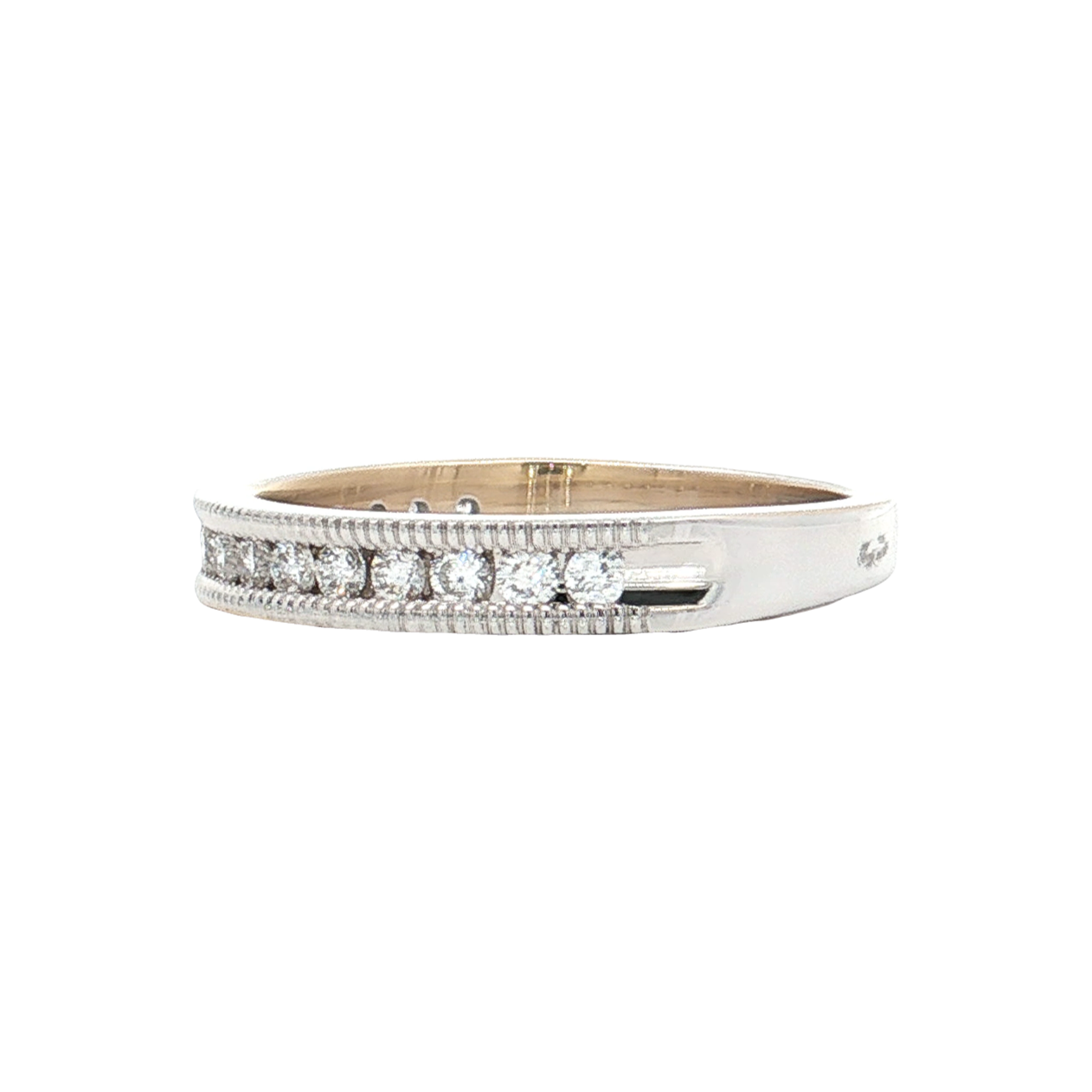 White Gold Diamond Wedding Band