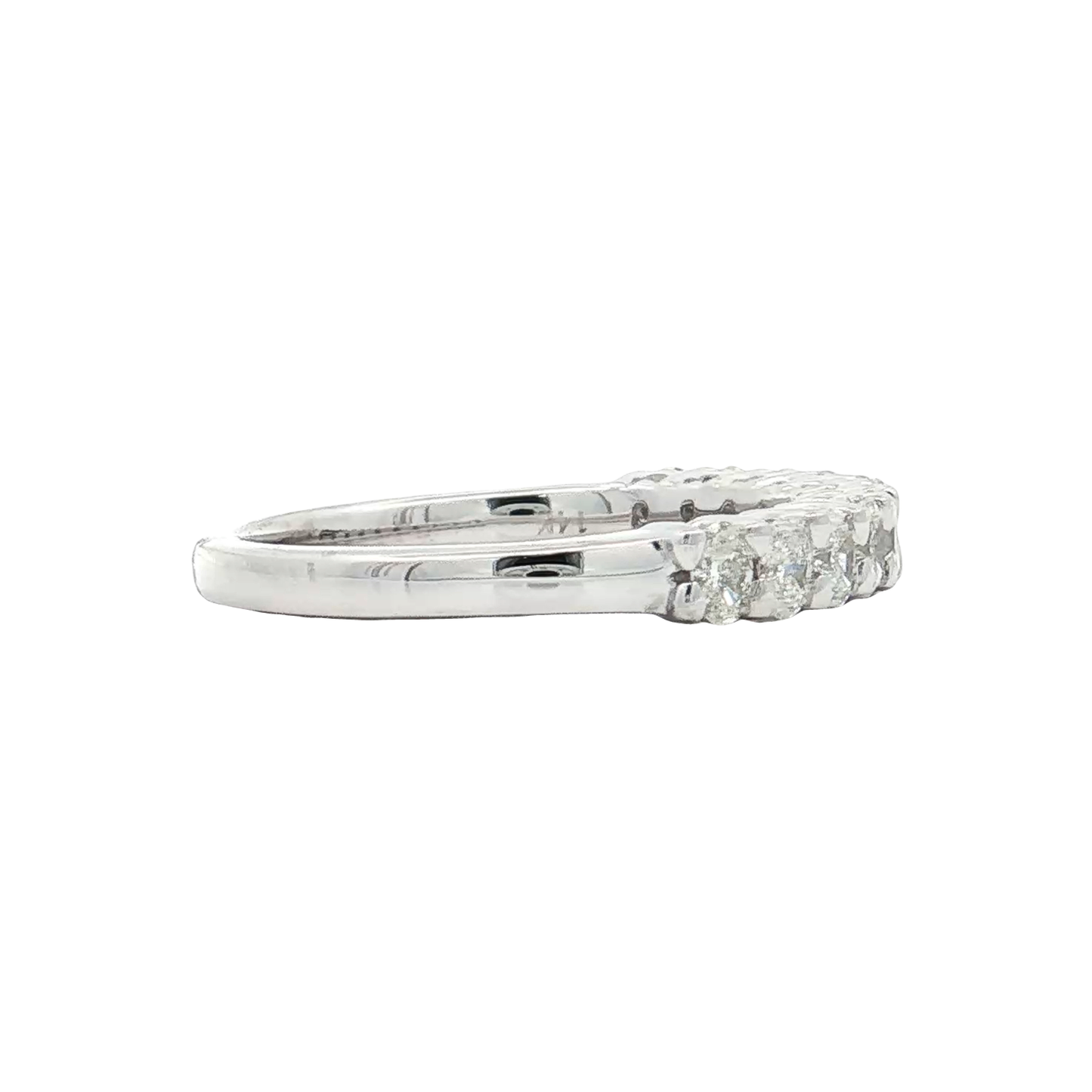 White Gold Diamond Wedding Band