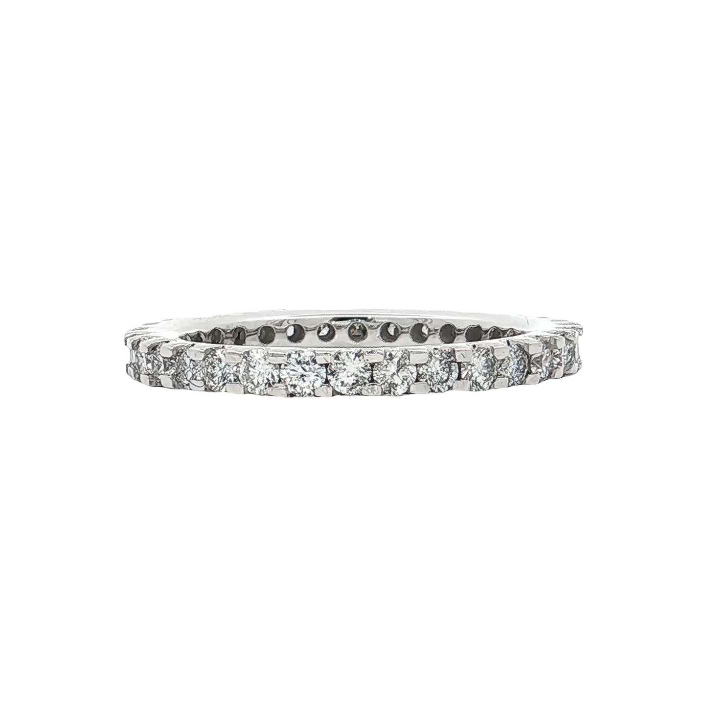 White Gold Diamond Eternity 
Band