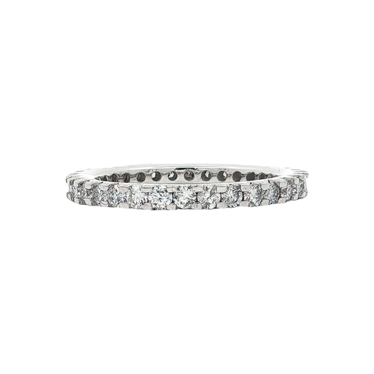 White Gold Diamond Eternity 
Band