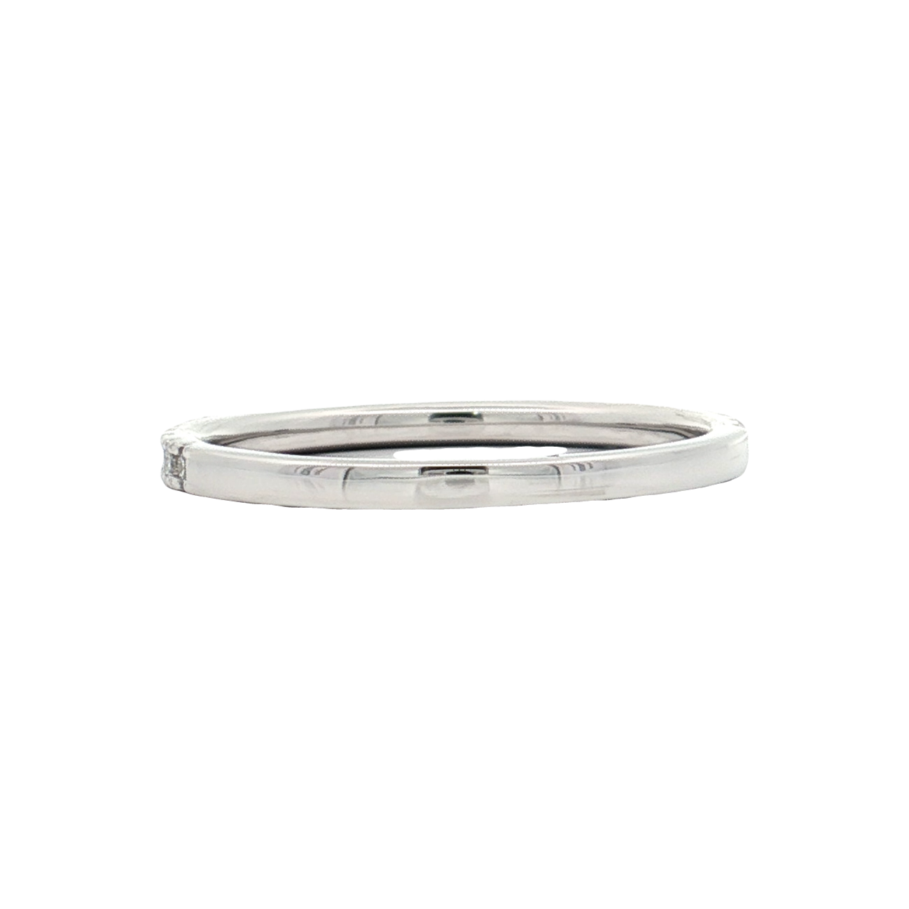 White Gold Diamond Wedding Band
