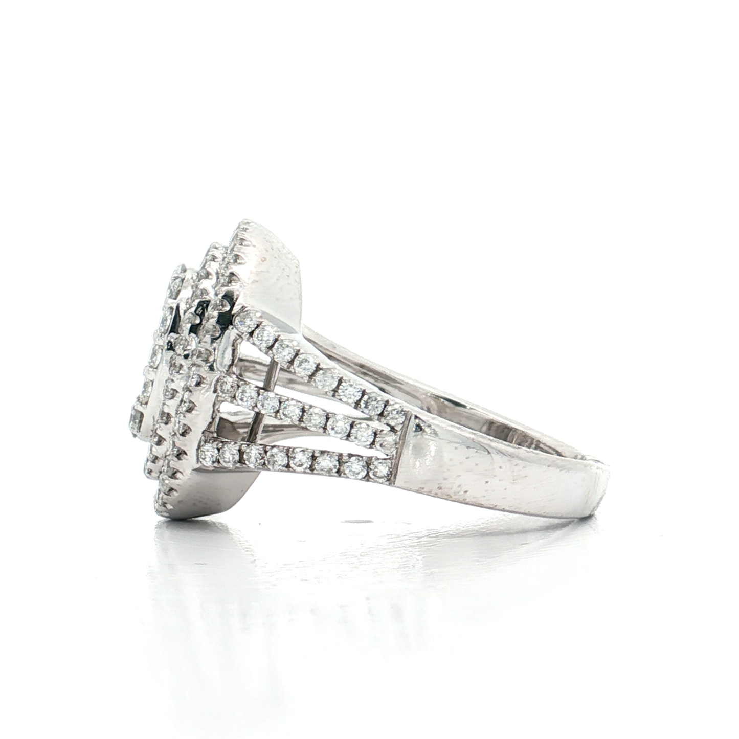 White Gold Diamond Bridal Ring