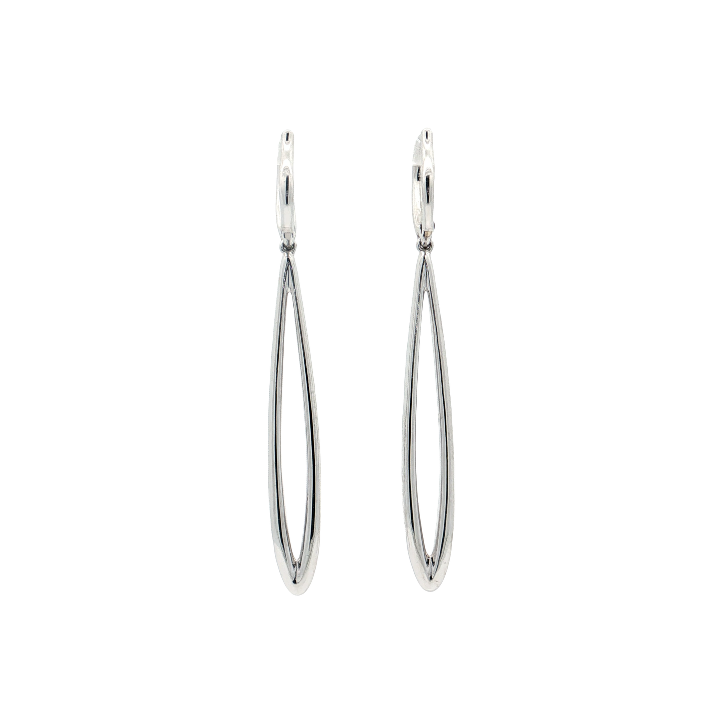 White Gold Diamond Earrings