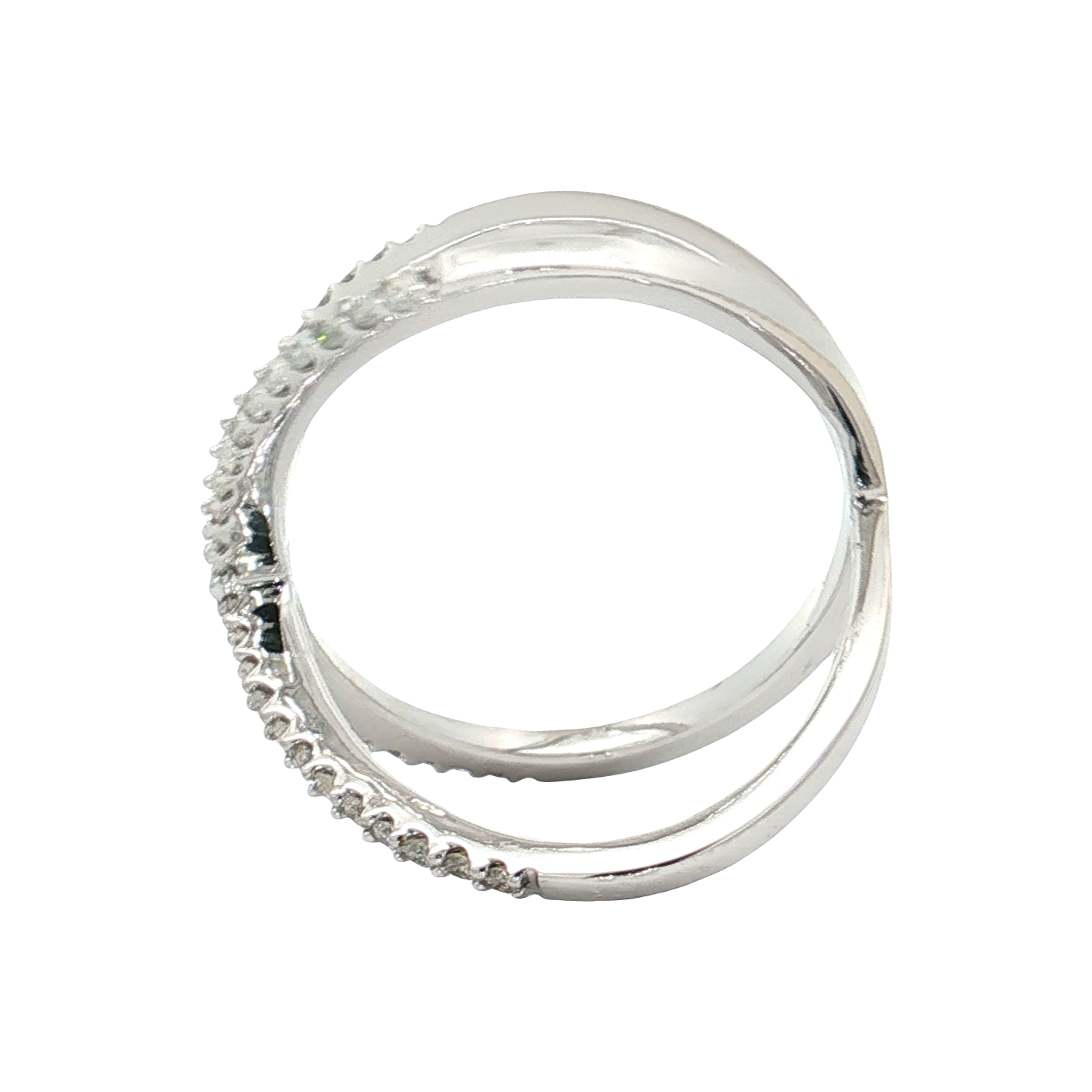 White Gold Diamond Fashion Ring