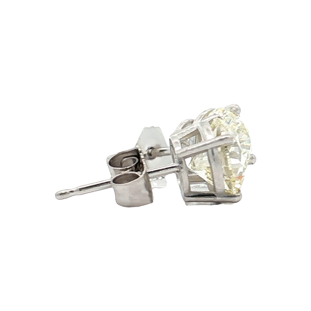 White Gold Diamond Studs