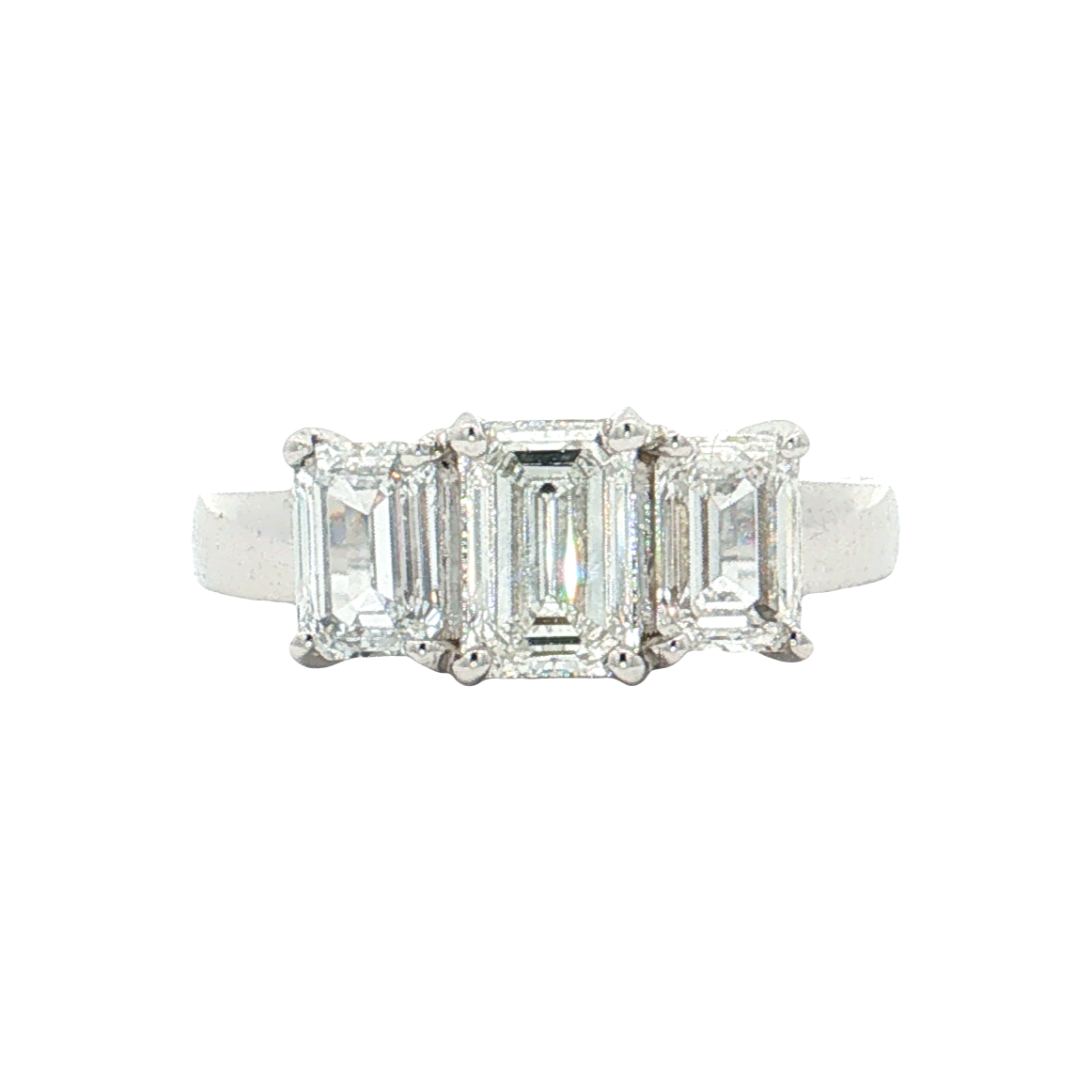 White Gold Lab-Diamond Ring