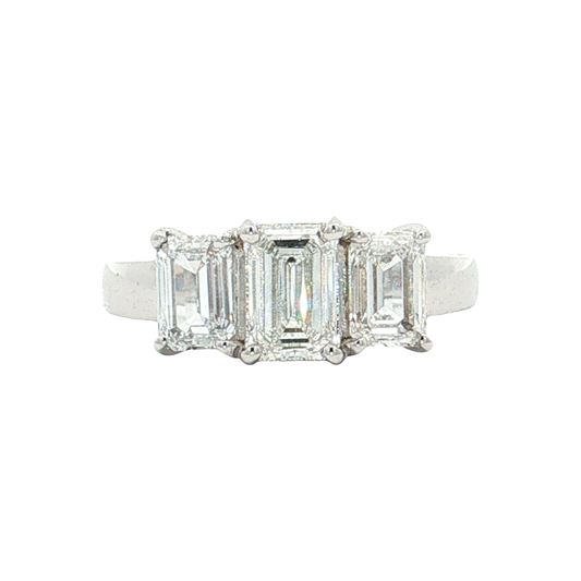 White Gold Lab-Diamond Ring