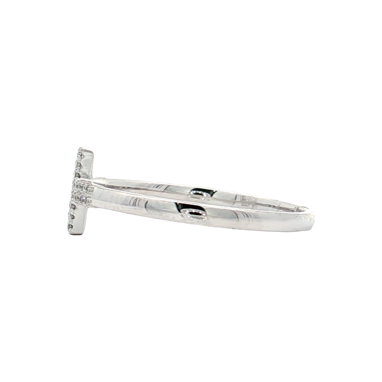 White Gold Diamond Fashion Ring