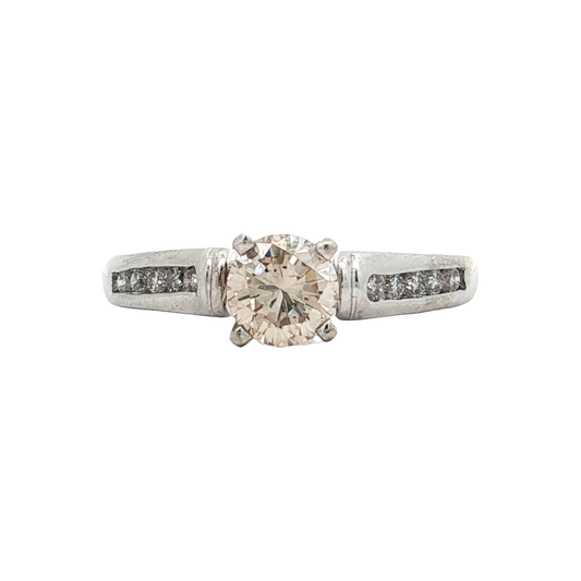 White Gold Diamond Bridal Ring