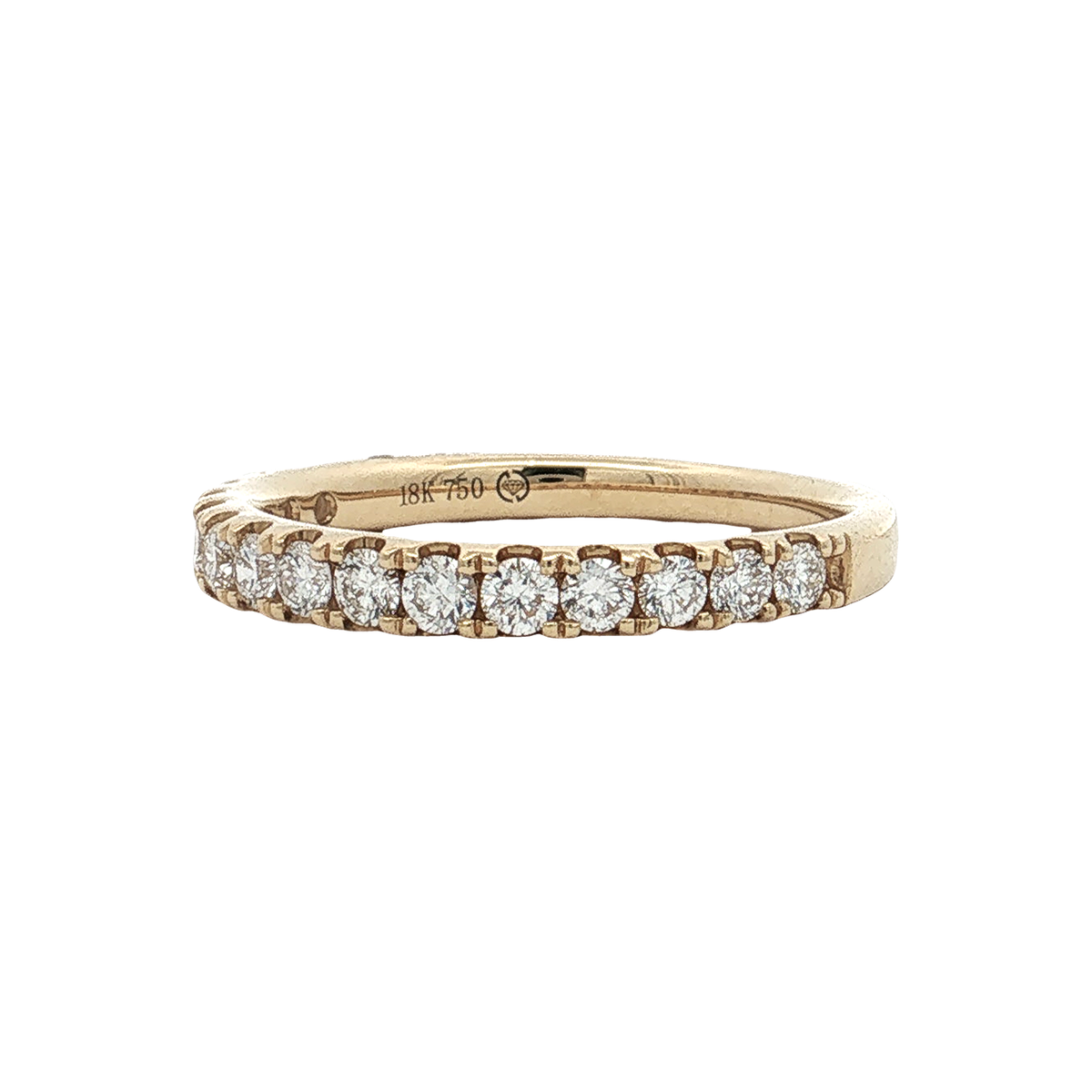 Yellow Gold Diamond Wedding Band