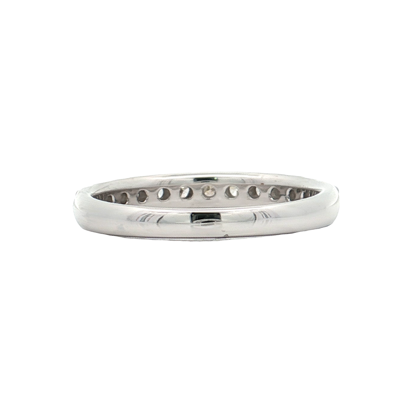White Gold Diamond Wedding Band