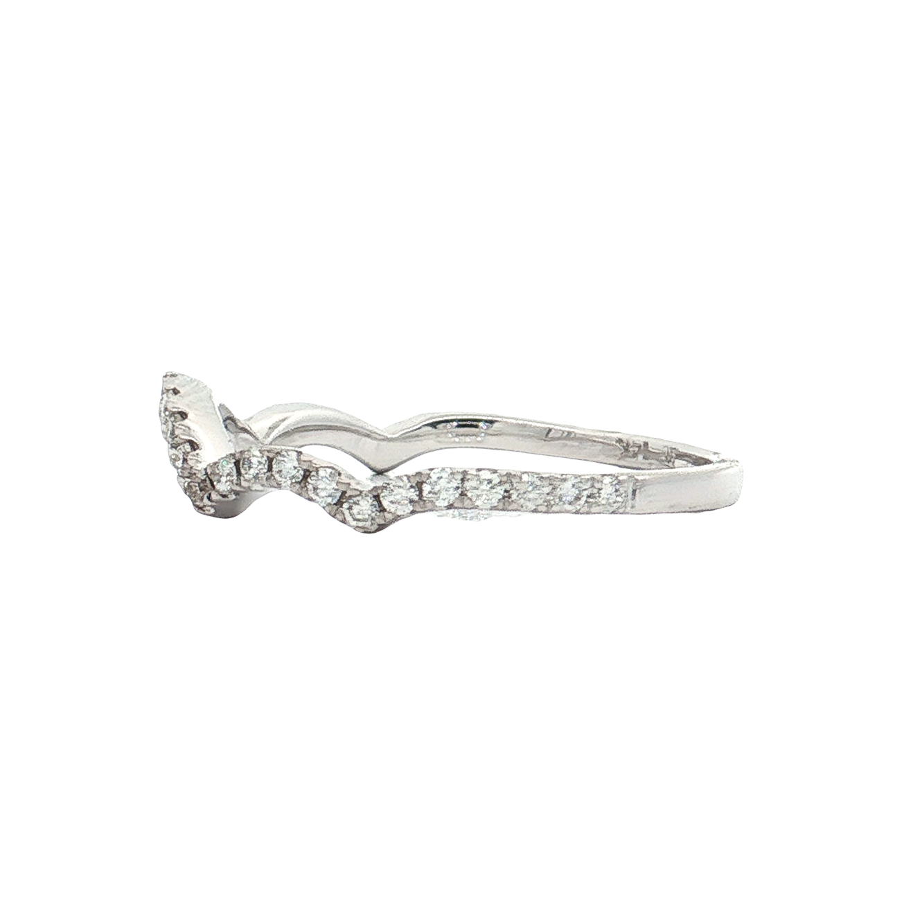 White Gold Diamond Wedding Band