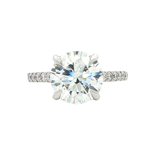 White Gold Lab-Diamond Ring