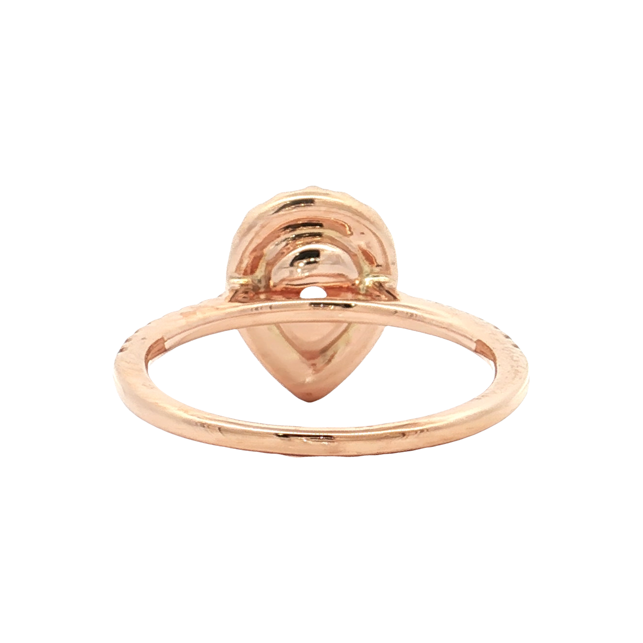 Rose Gold Diamond Bridal Setting