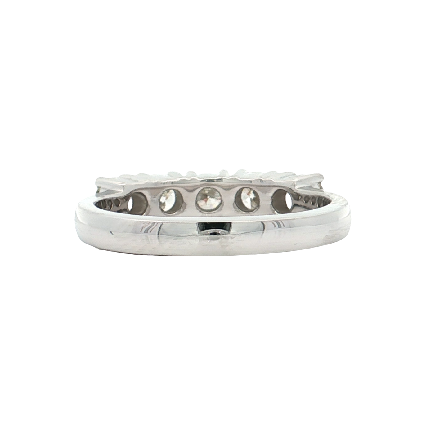 White Gold Diamond Wedding Band