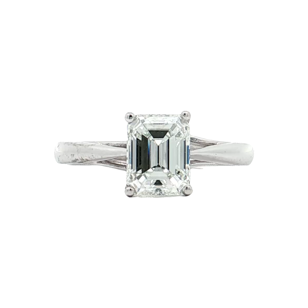 White Gold Diamond Bridal Ring