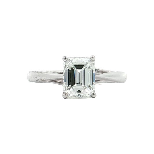 White Gold Diamond Bridal Ring