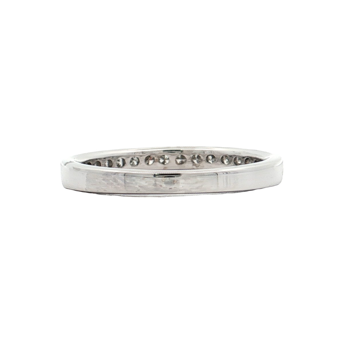 White Gold Diamond Wedding Band