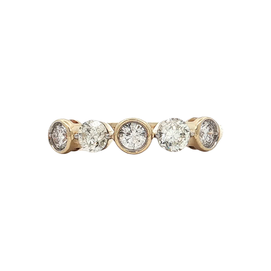 Yellow Gold Diamond Wedding Band