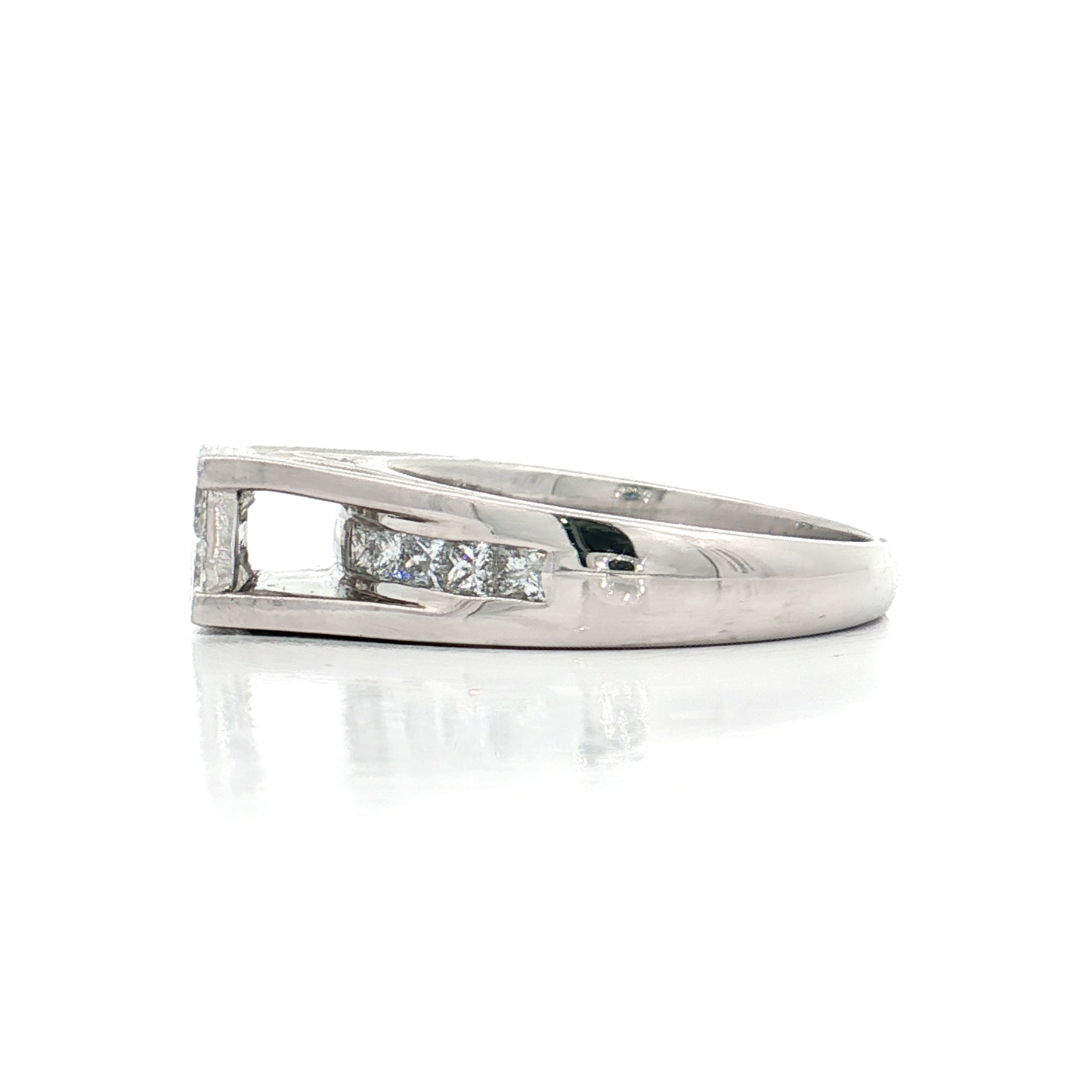 White Gold Diamond Bridal Ring