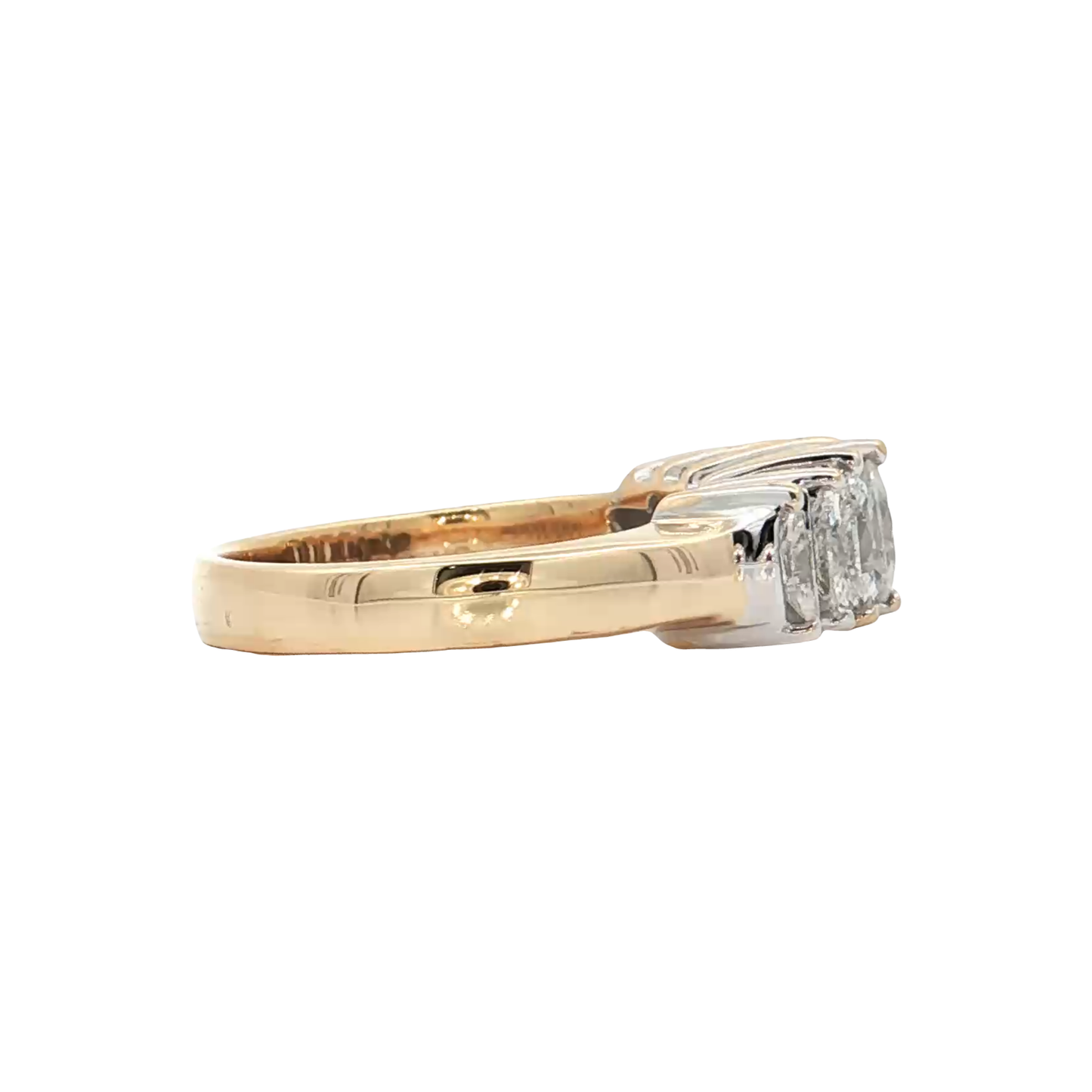 Yellow Gold Diamond Fashion Ring