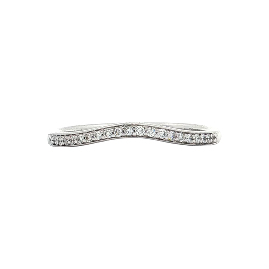 White Gold Diamond Wedding Band