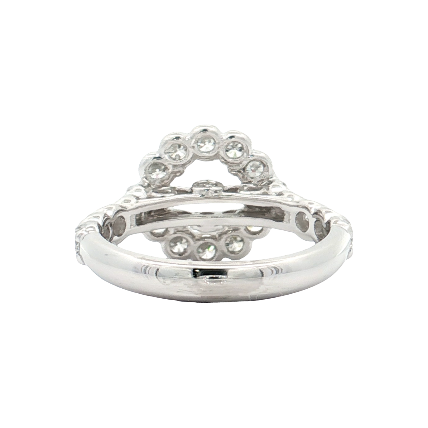 White Gold Diamond Bridal Setting